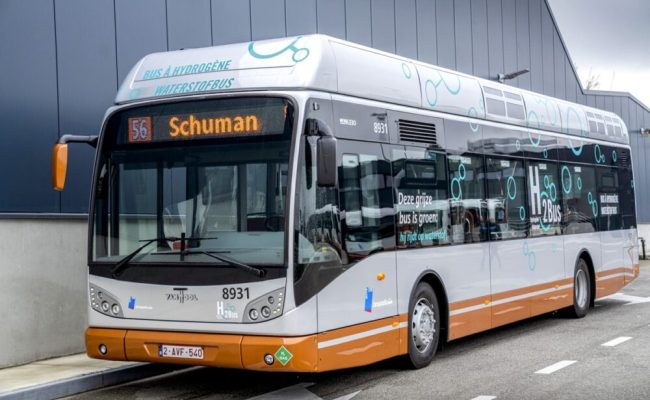 van-hool-delivers-the- first-bus-hydrogen- to-stib-in-brusselss